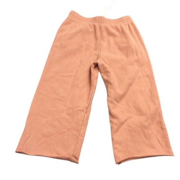 Girlfriend Collective wide leg crop cotton sweat pants size medium - Picture 2 of 4